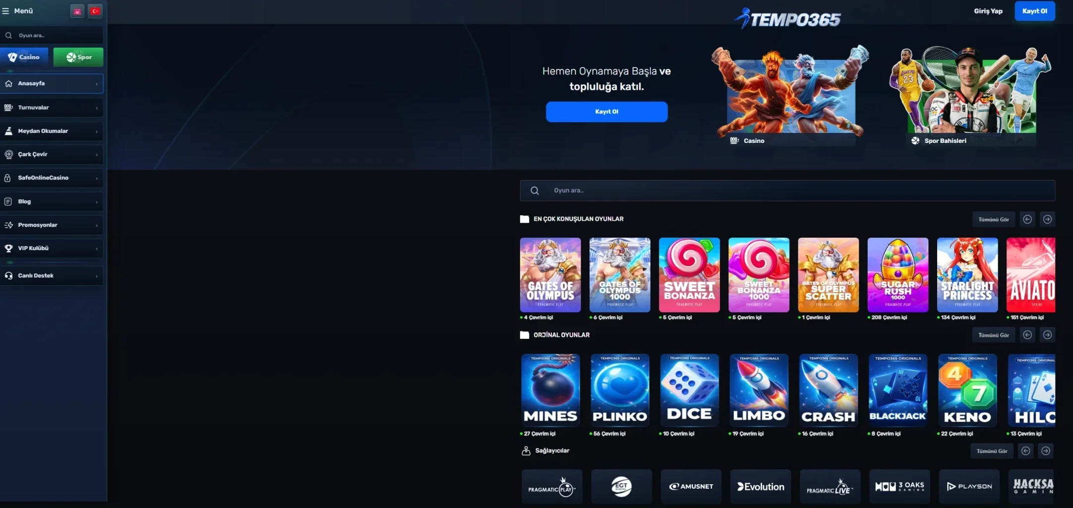 Tempo365 ekran görüntüsü